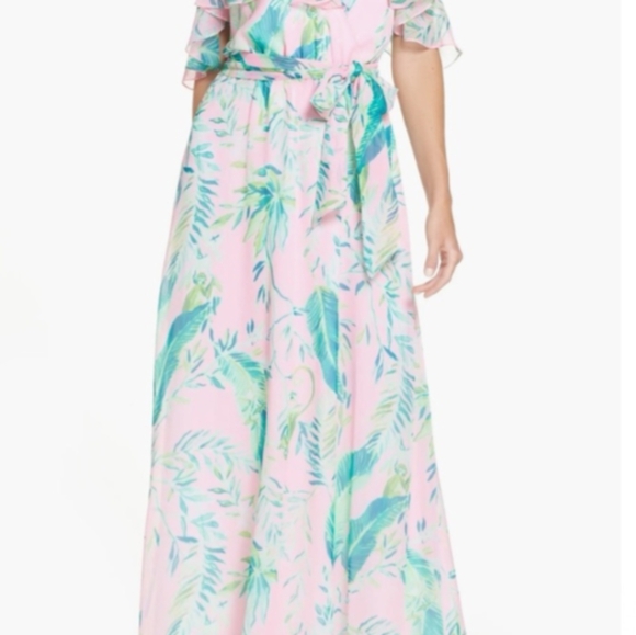 Lily Pulitzer Chipoiserie Dress. - Picture 6 of 8